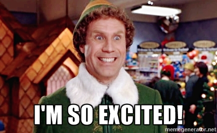 I’m so excited!