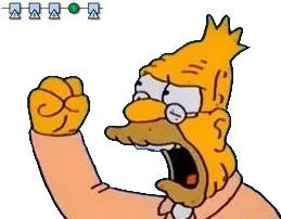 old man yells at watermarks